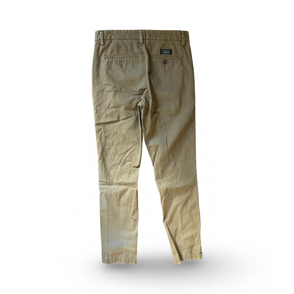 Banana Republic Pants Men's 29x32 Brown Chino Aiden Slim Fit Straight Leg - Picture 2 of 9